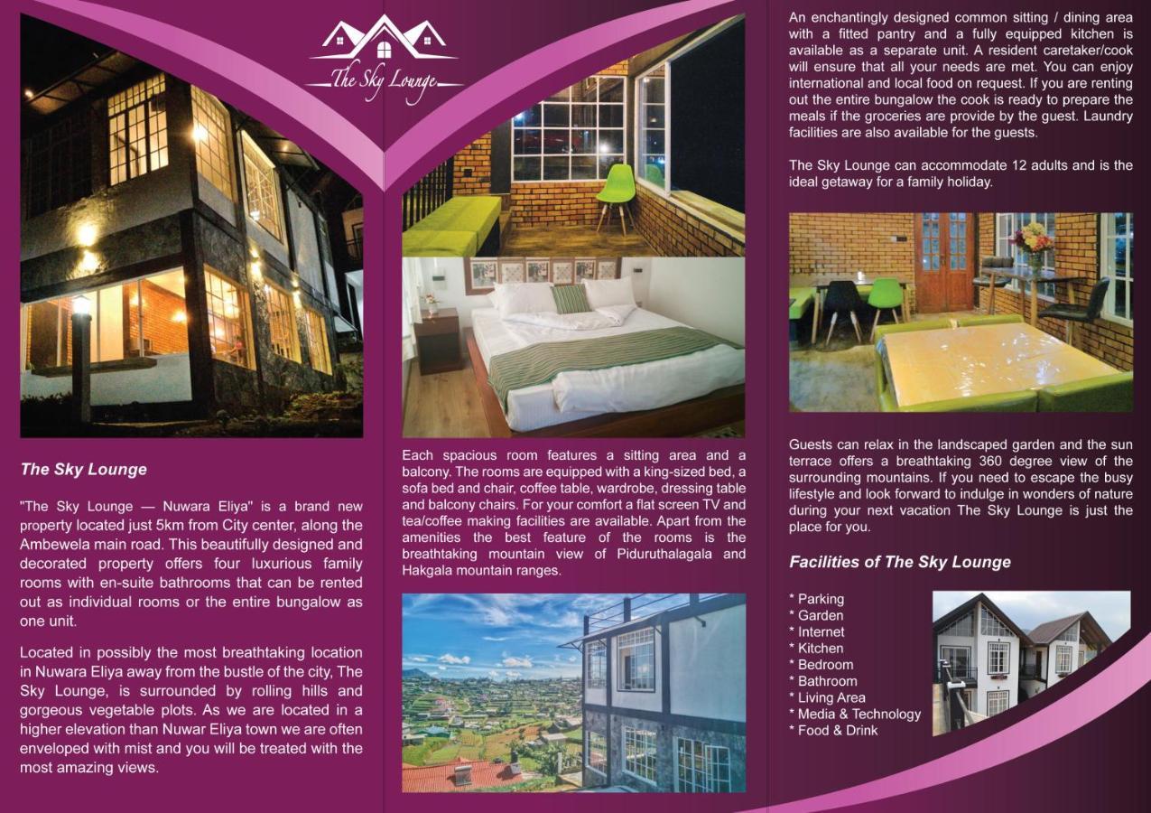 Sky Lounge Hotel Nuwara Eliya Exterior foto